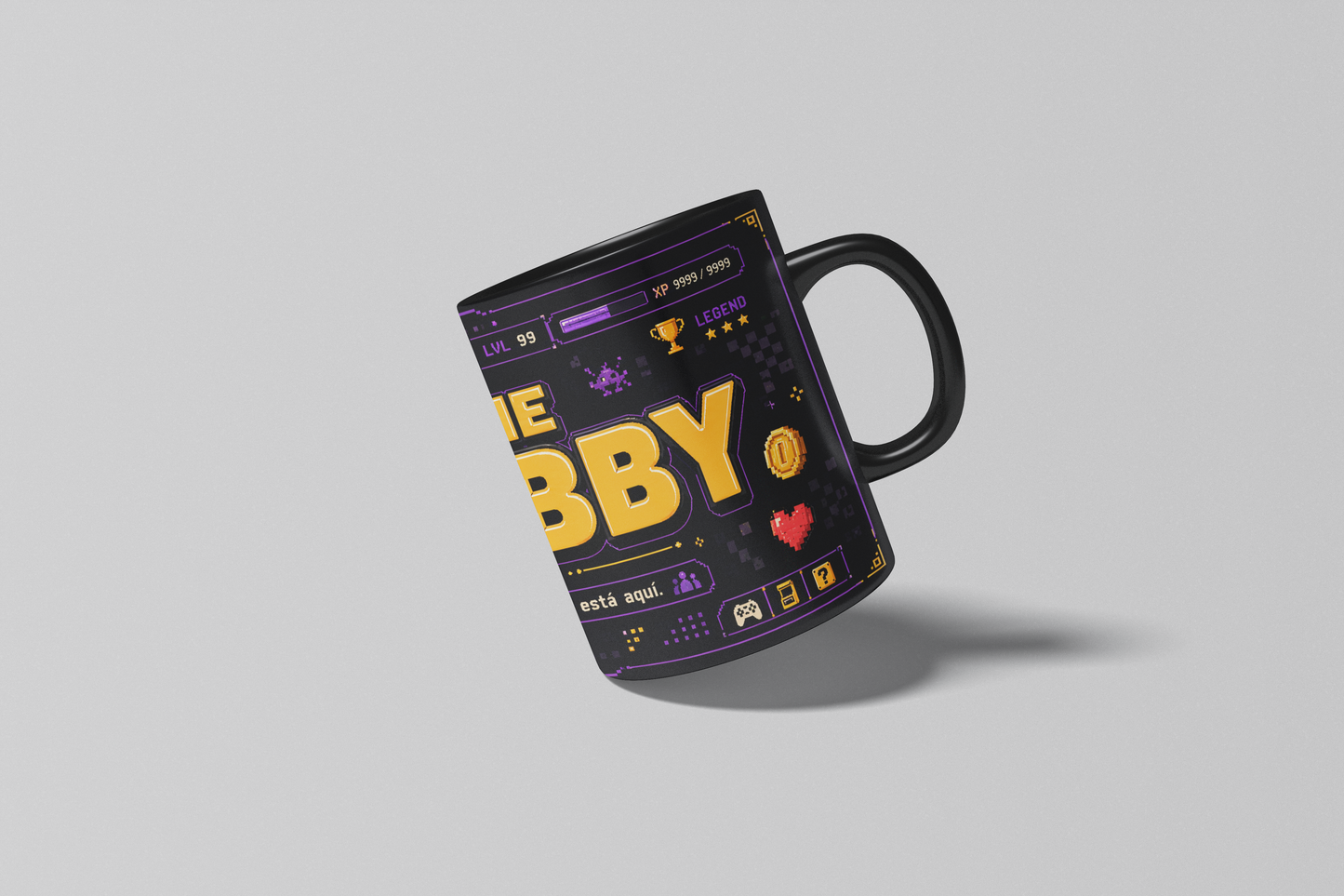Taza "The Lobby: Pixel Retro / 8-Bit"