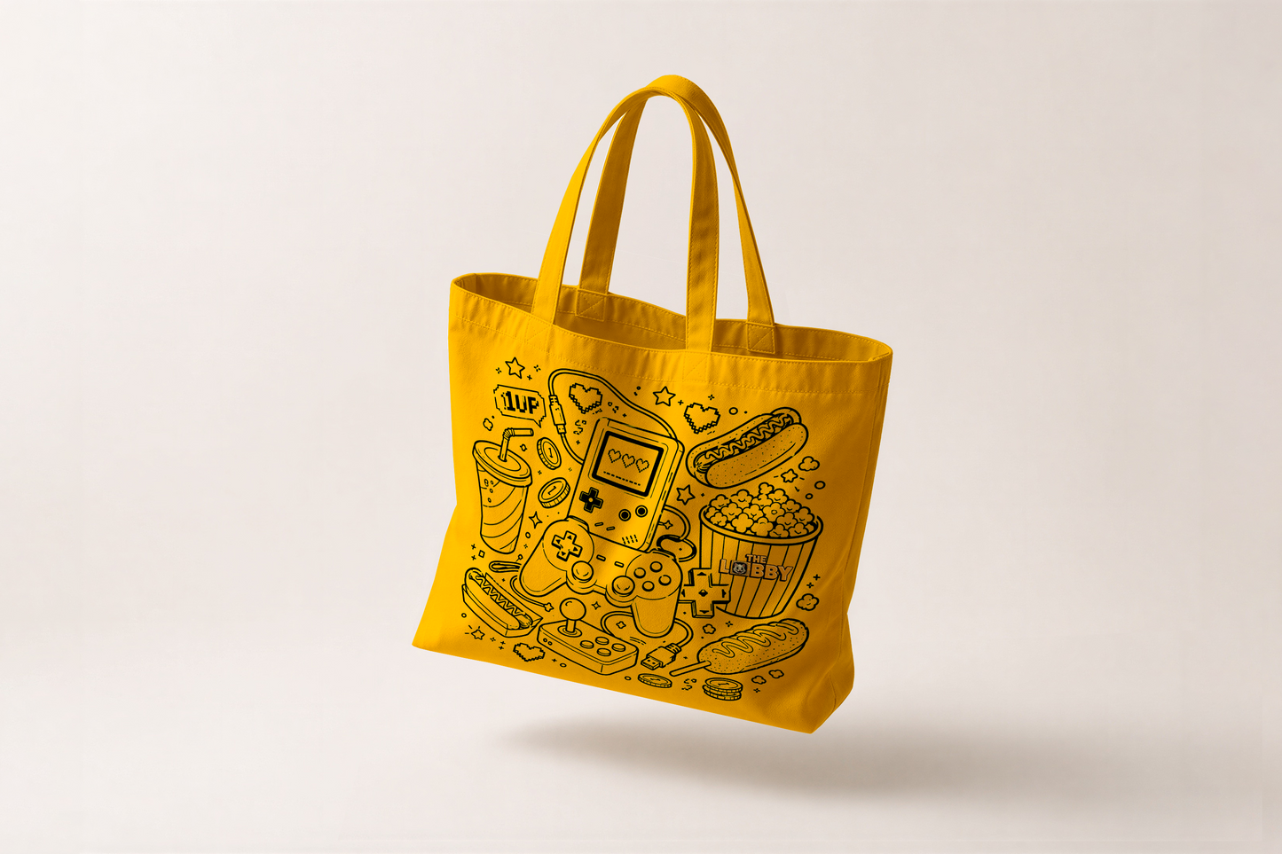 Tote Bag "The Lobby: Snack & Play"