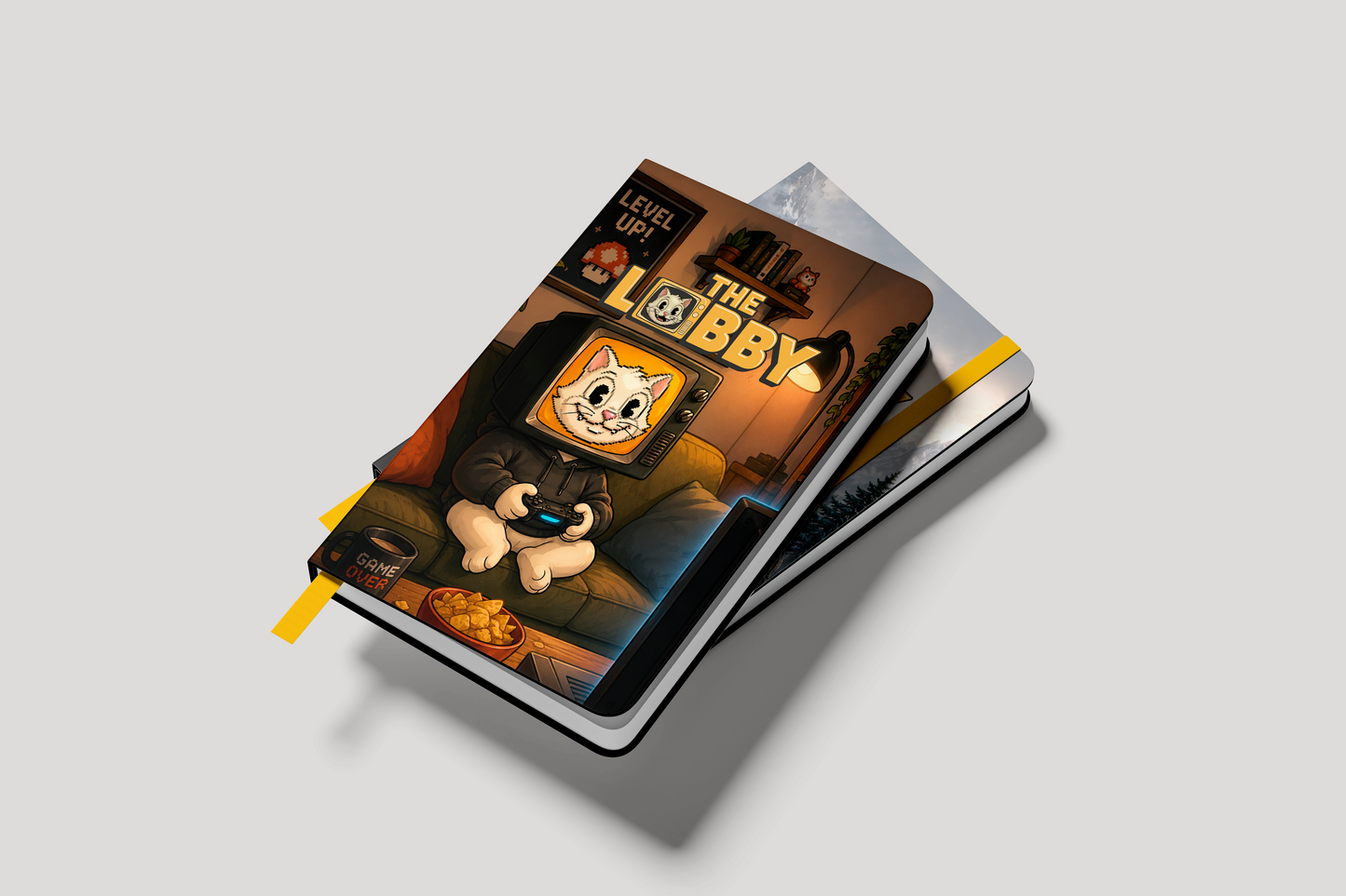 Cuadernillo "The Lobby: Gamer Room / Setup Edition"